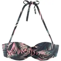 LASCANA Top de bikini negro