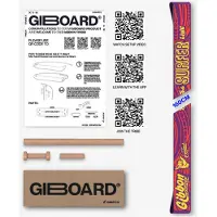 Gibbon Slacklines - Giboard Line - Slackline size 160 x 5 cm, surfer