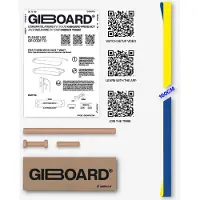 Gibbon Slacklines - Giboard Line - Slackline size 160 x 2,5 cm, flow
