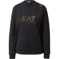 EA7 para mujer. 8NTM45_TJ9RZ Sudadera Evolution negro (L), Casual, Poliéster, Manga larga, outlet 2026.