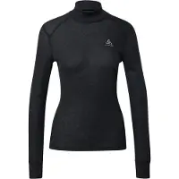 Odlo - Ropa interior térmica mujer - Active Warm Baselayer Top Turtle Neck W Black - Talla S - Negro