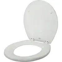 Jabsco Asiento de inodoro con tapa, modelo 58104-1000, para inodoro Deluxe de
