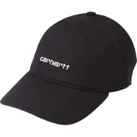Carhartt WIP Gorra negro / blanco