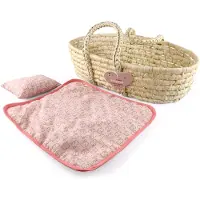 Happy People Muñeca Wicker Moses Basket (504318)