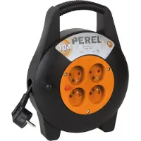 Perel Dexlan 820110, 10 metros, , 4 tomas de corriente,