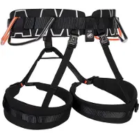Mammut - 4 Slide Harness - Arnés para escalada size M-XL, negro