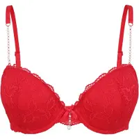 LASCANA Sujetador rojo