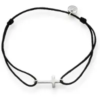 Glanzstücke Pulsera negro / plata