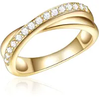 Rafaela Donata Anillo oro / blanco