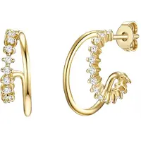 Glanzstücke Pendientes oro / plata