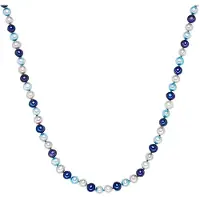 Valero Pearls Cadena navy / azul claro / plata / blanco perla