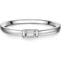 Glanzstücke Anillo plata / transparente
