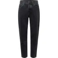 Carhartt WIP - Pantalones - Newel Pant Denim Black Stone Washed - Talla 30 US - Negro