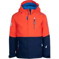 TROLLKIDS - Kid's Hallingdal Jacket - Chaqueta de invierno size 110, azul/rojo