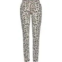 LASCANA Pantalón de pijama naranja pastel / negro / blanco