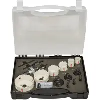 Makita Set de sierras de corona de 15 piezas de metal B-38679