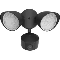 Eco-Light Lutec Draco: Lámpara exterior con cámara, sensor de movimiento y tecnología LED, 20W