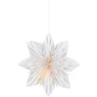 Markslöjd Adorno colgante luminoso, estrella, 45 cm, blanco, NEELA 705836, Markslojd