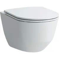 Laufen Asiento de inodoro con tapa, modelo PRO, número de artículo 898966, color blanco, dimensiones 485x390x55 mm, 1 unidad.