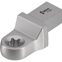 Wera 7786, Anillo de fijación para control de par, plateado, acero cromo-vanadio (Cr-V)