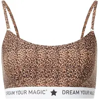 Magic bodyfashion Sujetador 'Dream Your MAGIC' marrón / marrón claro / negro / blanco