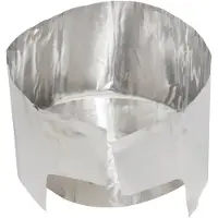 MSR - Solid Heat Reflector w/ Windscreen metallic