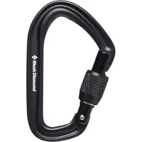 Black Diamond - Hotforge Screwgate Carabiner - Mosquetones de rosca negro