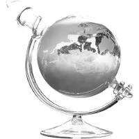 Mikamax Reloj Meteorológico Storm Glass Globe