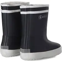 Aigle Botas de agua BABY FLAC FUR niña - Negro - 20
