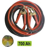 JBM Cable De Arranque Con Pinzas Sólidas Latón 7 M X 70 Mm 2 Unidades