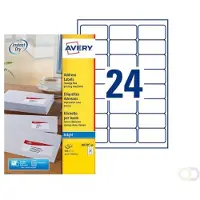 Avery J8159-40 Etiquetas de dirección A4 63,5 x 33,9 mm blancas (960 etiquetas)