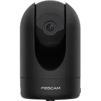 Foscam Cámara de seguridad R4M-B, cámara IP tipo cubo para uso en interiores, resolución de 2560 x 1440 píxeles, ideal para colocar en mesas o bancos
