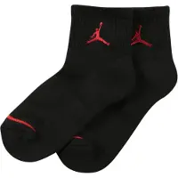 Jordan Calcetines rojo / negro