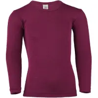 Engel - Kids' Undershirt L/S - Ropa interior merino size 164, morado