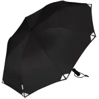 Euroschirm - Telescope Handsfree - Paraguas negro/gris