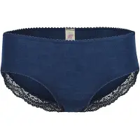 Engel - Women's Panties with Lace - Ropa interior de seda size 46/48, azul