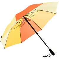 Euroschirm - Telescope Handsfree - Paraguas blanco/naranja