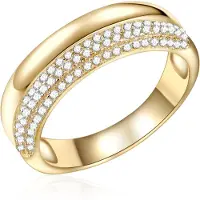 Rafaela Donata Anillo oro / transparente