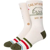 Stance - California Republic 2 - Calcetines multifuncionales size 38-42, blanco
