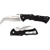 Cold Steel Navaja Black Talon II, hoja dentada