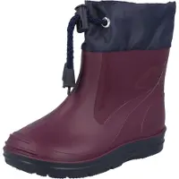 Beck Botas de lluvia azul oscuro / burdeos