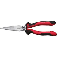 Wiha Z 05 0 02, Alicates de punta, acero, negro, rojo, 160 mm, 155 g