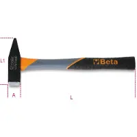 Beta Martillo de Banco 1500 Gramos Mango de Plástico