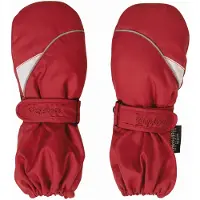 Playshoes Guantes deportivos gris / rojo / negro / blanco