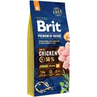 Brit Premium by Nature Junior M Pienso para Perros - 15 kg