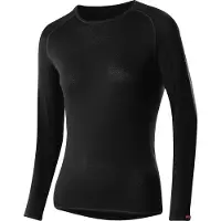 Löffler - Women's Shirt L/S Transtex Light - Ropa interior fibra sintética size 46, negro
