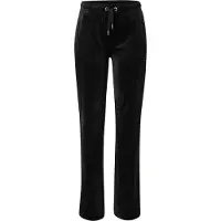 Juicy Couture Pantalón chandal Tina Velour Track Pant With Diamante Branding mujer - Negro - EU XS