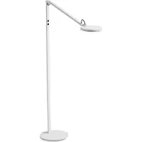 FABAS LUCE Lámpara de pie LED Regina, 1 luz, blanco