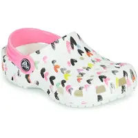 Crocs Zuecos Classic Heart Print