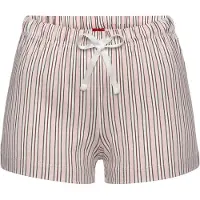 s.Oliver Pantalón de pijama greige / rosa / rojo sangre / blanco